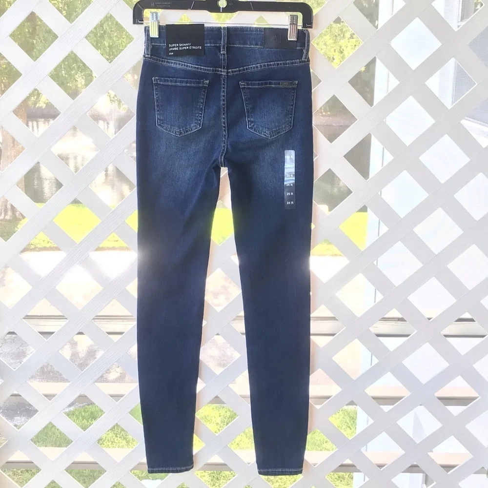 Armani Exchange Super Skinny J01 Jeans - Picture 6 of 10